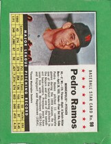 1961 Post Cereal #98 Pedro Ramos