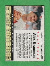 1961 Post Cereal #177 Alex Grammas