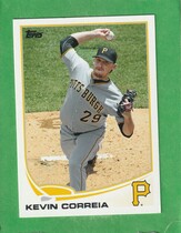 2013 Topps Base Set #262 Kevin Correia