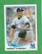 2013 Topps Base Set #318 Hiroki Kuroda