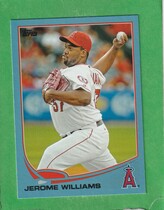 2013 Topps Blue Wal-Mart Exclusive Series 2 #466 Jerome Williams
