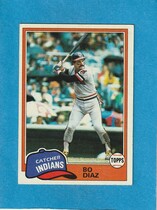 1981 Topps Base Set #362 Bo Diaz