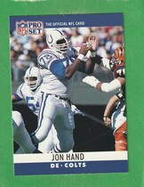 1990 Pro Set Base Set #132 John Hand