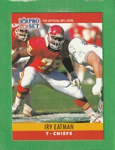 1990 Pro Set Base Set #142 Irv Eatman