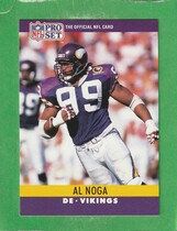 1990 Pro Set Base Set #194 Al Noga