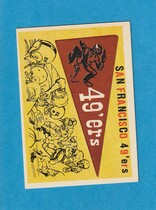 1959 Topps Base Set #111 San Francisco 49ers