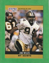 1990 Pro Set Base Set #220 Jim Wilks