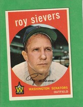 1959 Topps Base Set #340 Roy Sievers
