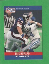 1990 Pro Set Base Set #225 Erik Howard