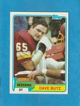 1981 Topps Base Set #276 Dave Butz