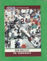 1990 Pro Set Base Set #264 Ron Wolfley