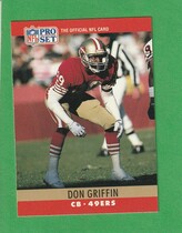 1990 Pro Set Base Set #288 Don Griffin