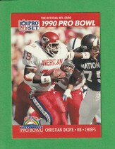 1990 Pro Set Base Set #363 Christian Okoye