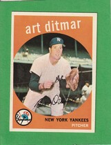 1959 Topps Base Set #374 Art Ditmar
