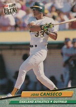 1992 Ultra Base Set #110 Jose Canseco