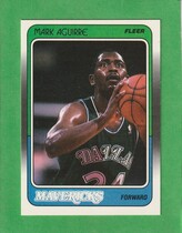 1988 Fleer Base Set #27 Mark Aguirre