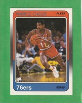 1988 Fleer Base Set #86 Maurice Cheeks