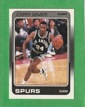 1988 Fleer Base Set #104 Johnny Dawkins