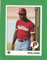 1989 Upper Deck Base Set #35 Ricky Jordan