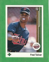 1989 Upper Deck Base Set #64 Freddie Toliver