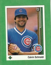 1989 Upper Deck Base Set #82 Calvin Schiraldi