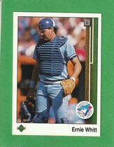 1989 Upper Deck Base Set #118 Ernie Whitt