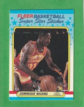 1988 Fleer Stickers #11 Dominique Wilkins