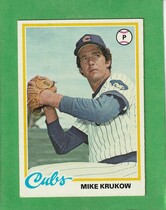 1978 Topps Base Set #17 Mike Krukow