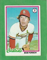 1978 Topps Base Set #58 Bob Forsch