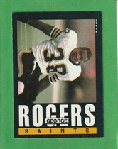 1985 Topps Base Set #107 George Rogers