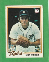 1978 Topps Base Set #151 Milt Wilcox