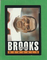 1985 Topps Base Set #213 James Brooks