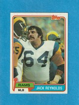 1981 Topps Base Set #369 Jack Reynolds