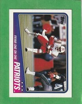 1988 Topps Base Set #175 New England Pats.