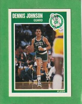 1989 Fleer Base Set #9 Dennis Johnson