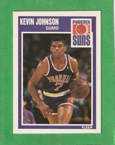 1989 Fleer Base Set #123 Kevin Johnson