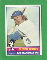 1976 Topps Base Set #139 Gorman Thomas