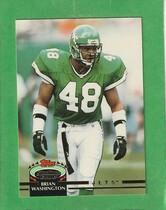 1992 Stadium Club Base Set #44 Brian Washington