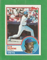 1983 Topps Base Set #653 Ellis Valentine