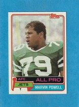 1981 Topps Base Set #460 Marvin Powell