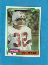 1981 Topps Base Set #472 Andy Johnson