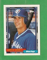 1992 Topps Base Set #72 Eddie Zosky