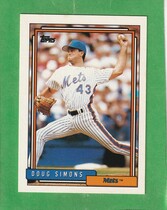 1992 Topps Base Set #82 Doug Simons
