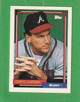 1992 Topps Base Set #152 Charlie Leibrandt