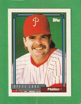 1992 Topps Base Set #331 Steve Lake
