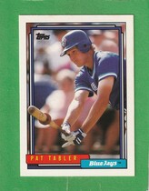 1992 Topps Base Set #333 Pat Tabler