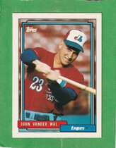 1992 Topps Base Set #343 John Vander Wal