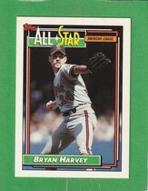 1992 Topps Base Set #407 Bryan Harvey