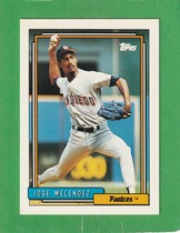 1992 Topps Base Set #518 Jose Melendez