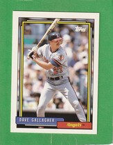 1992 Topps Base Set #552 Dave Gallagher
